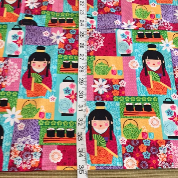 NWOT geisha harajuku kitsch reversible apron - Picture 6 of 8